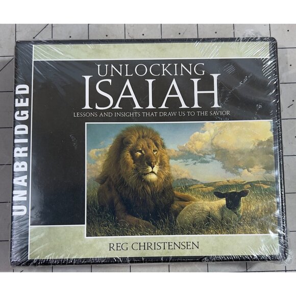 Unlocking Isaiah Audiobook Unabridged By Reg Christensen New Sealed - Picture 2 of 5